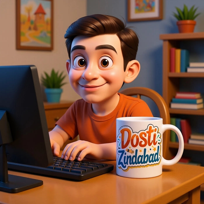 Dosti Jindabad Friendship Mug