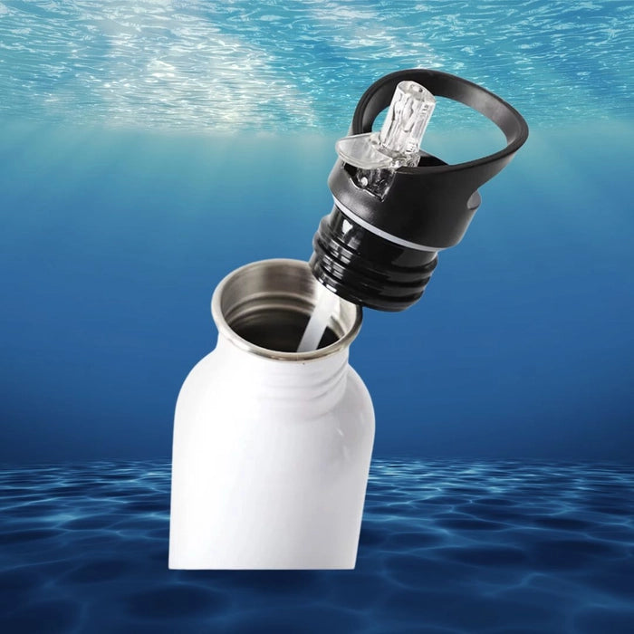 Personalized Insulated Sipper Bottle with Straw