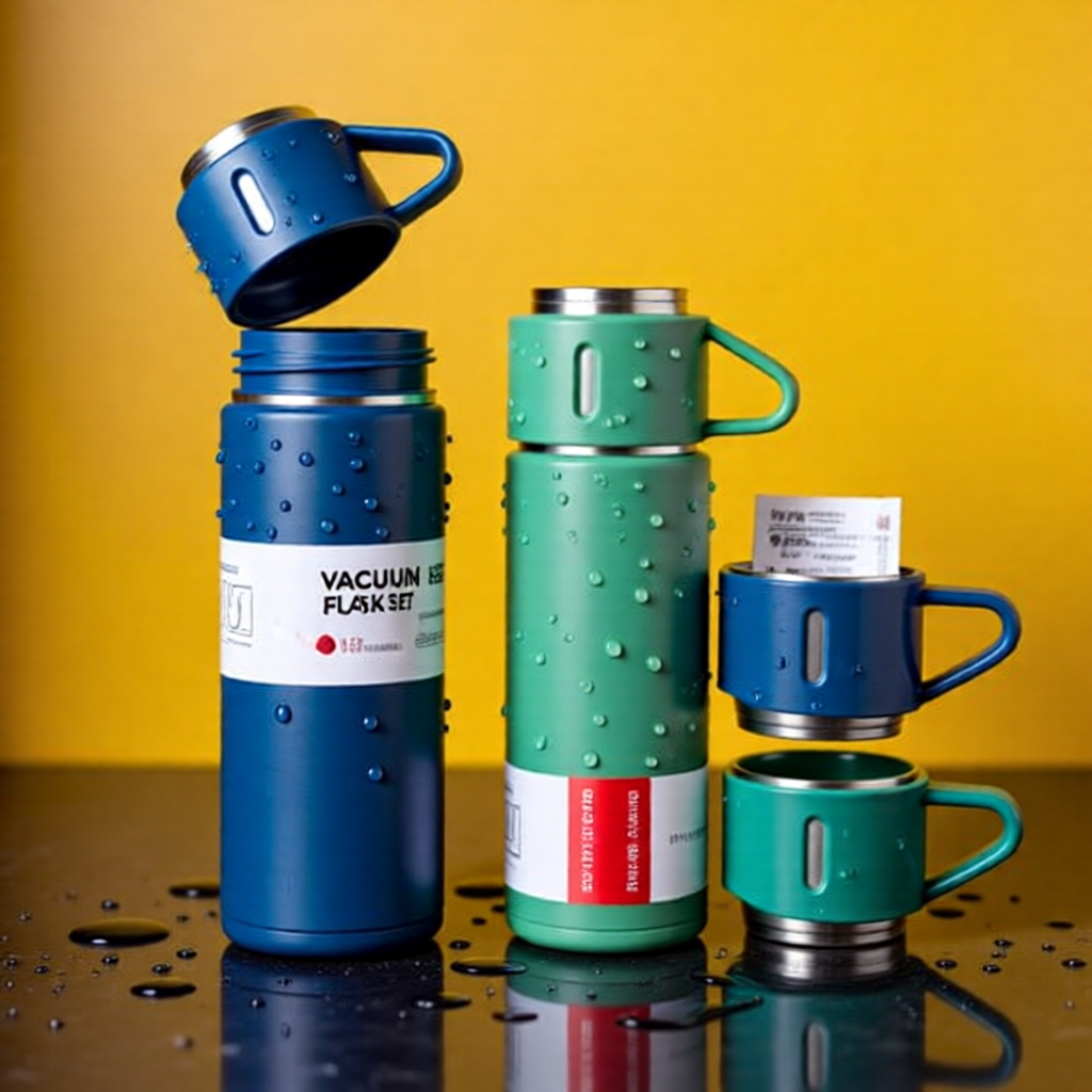 Premium Vacuum Flask Set
