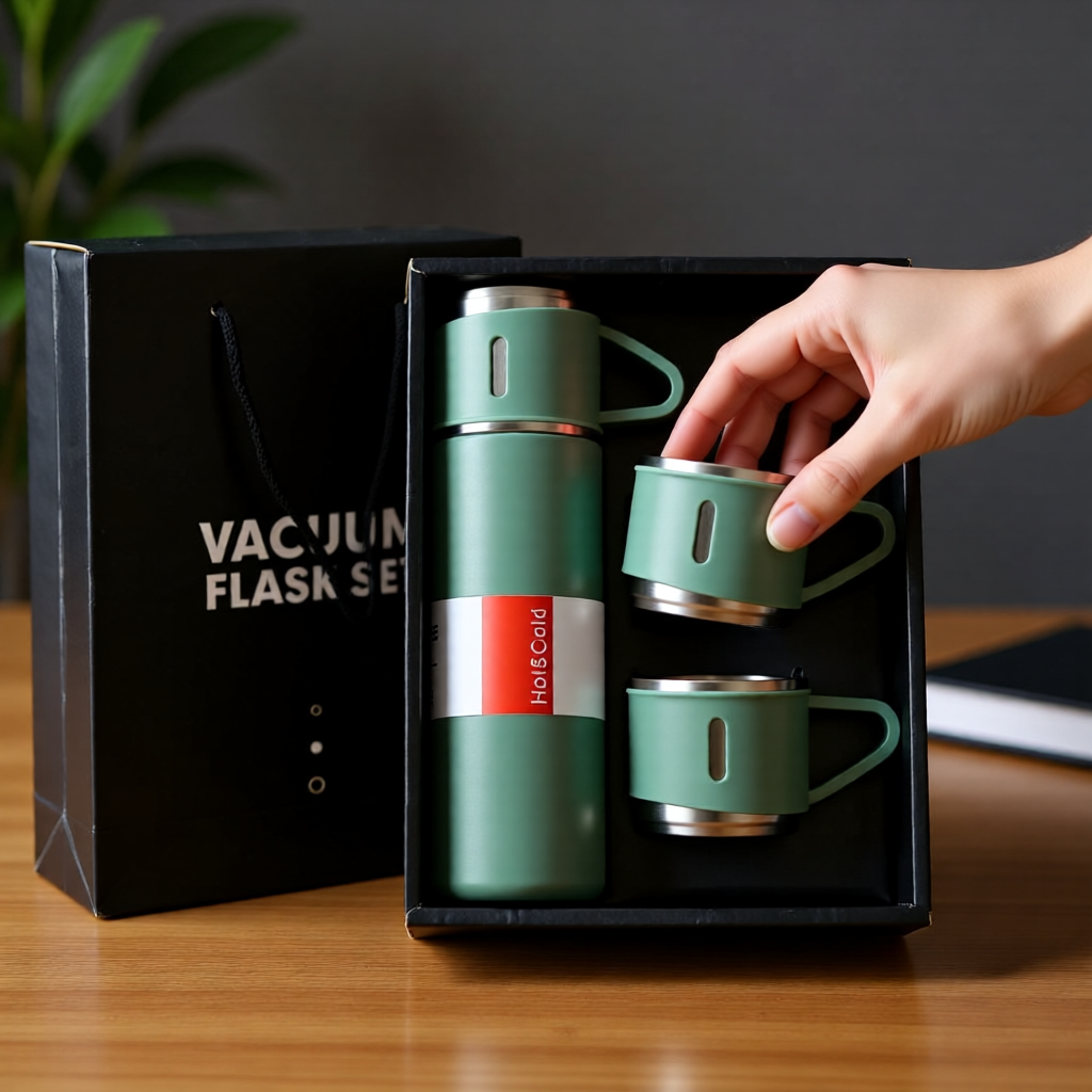 Premium Vacuum Flask Set