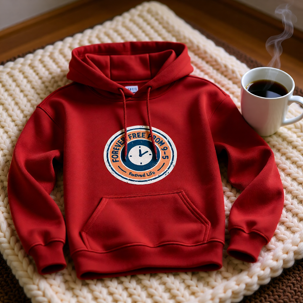 Forever Free From 9-5 Unisex Hoodie