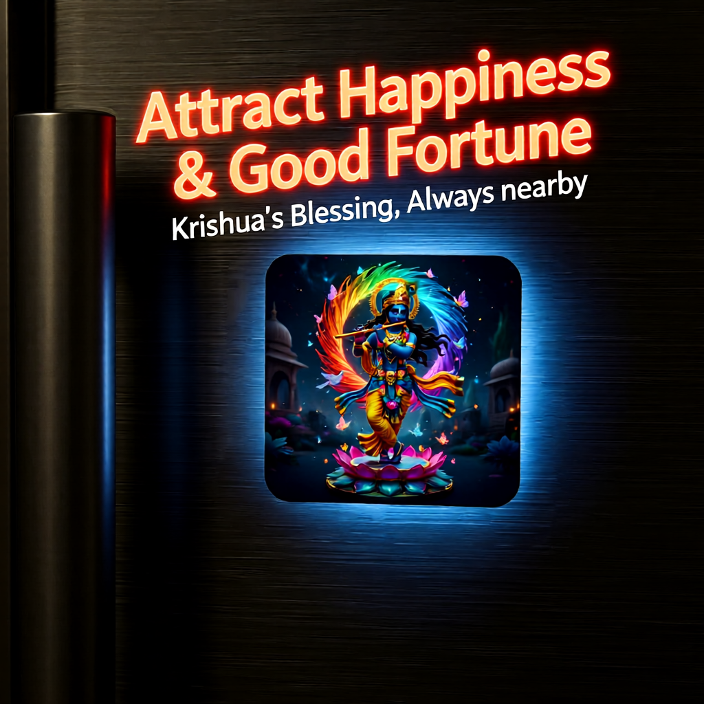 Lord Krishna Fridge Magnet