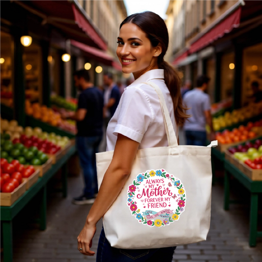 My Mom Large Tote Bag