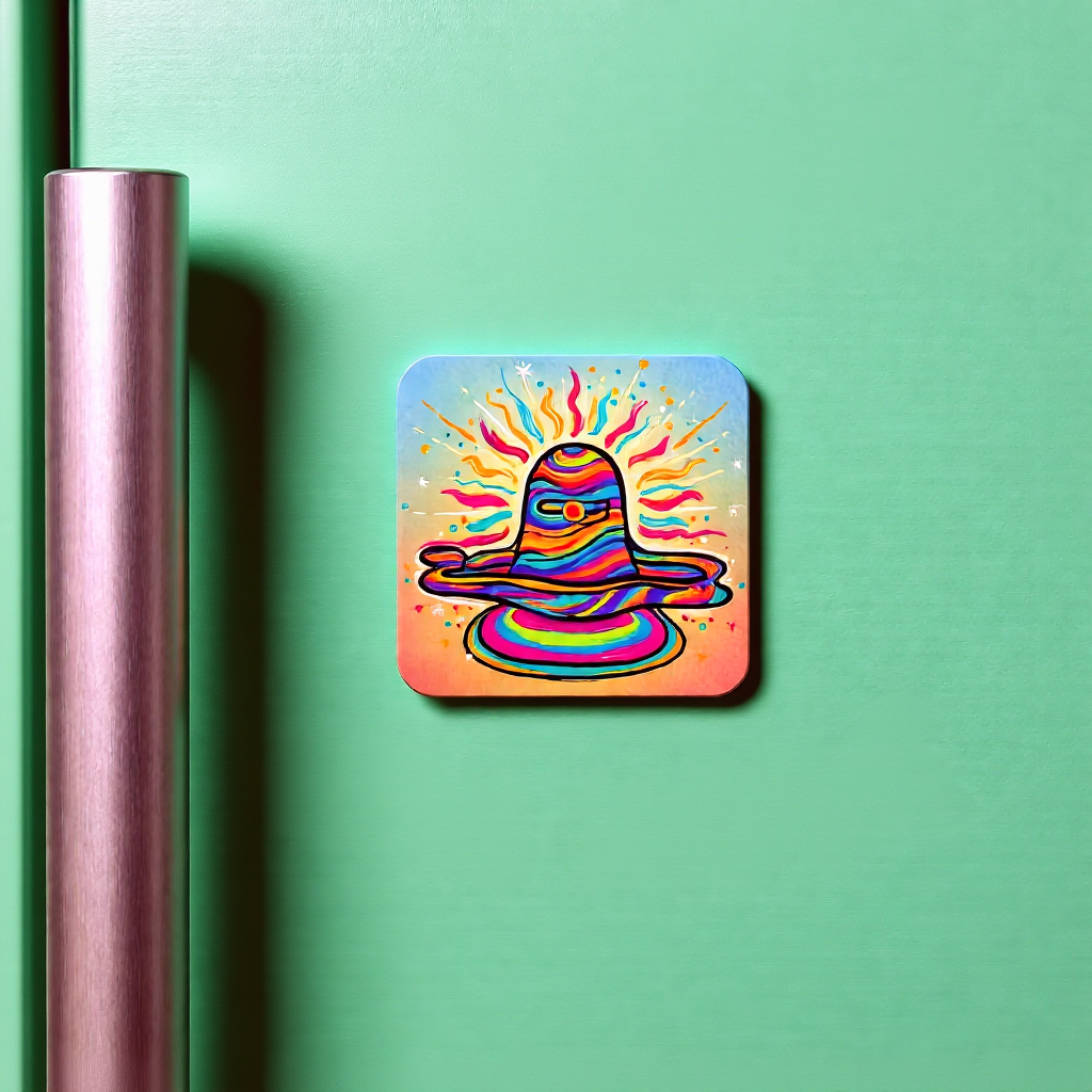 Shivalinga Art Fridge Magnet