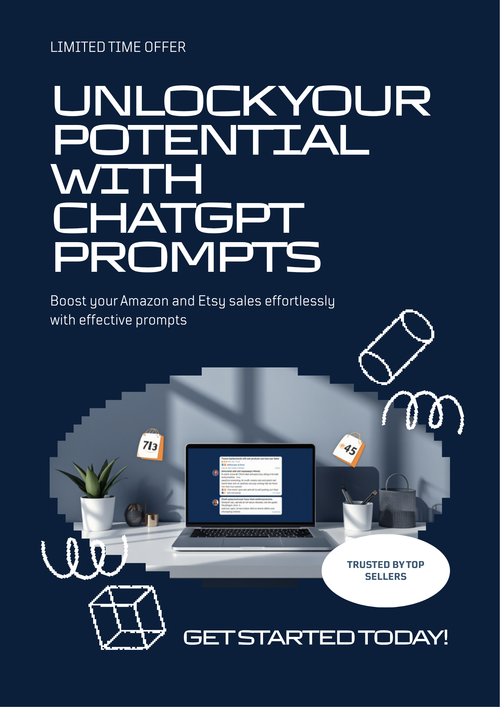 50 Amazon & Etsy Listing ChatGPT Prompts — cover image