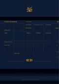 Notion Student Planner preview