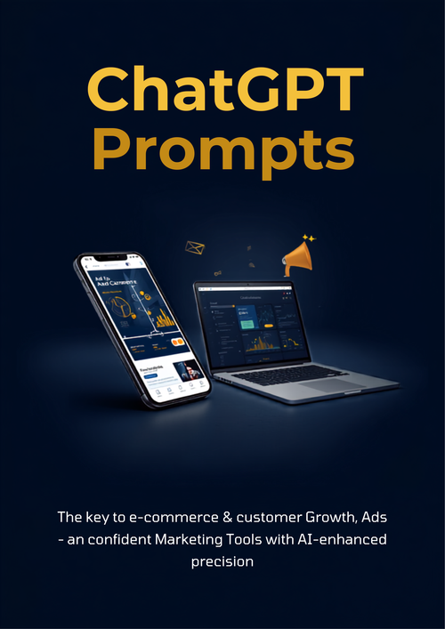 40 E-Commerce Growth, Ads & Customer Service ChatGPT Prompts — cover image