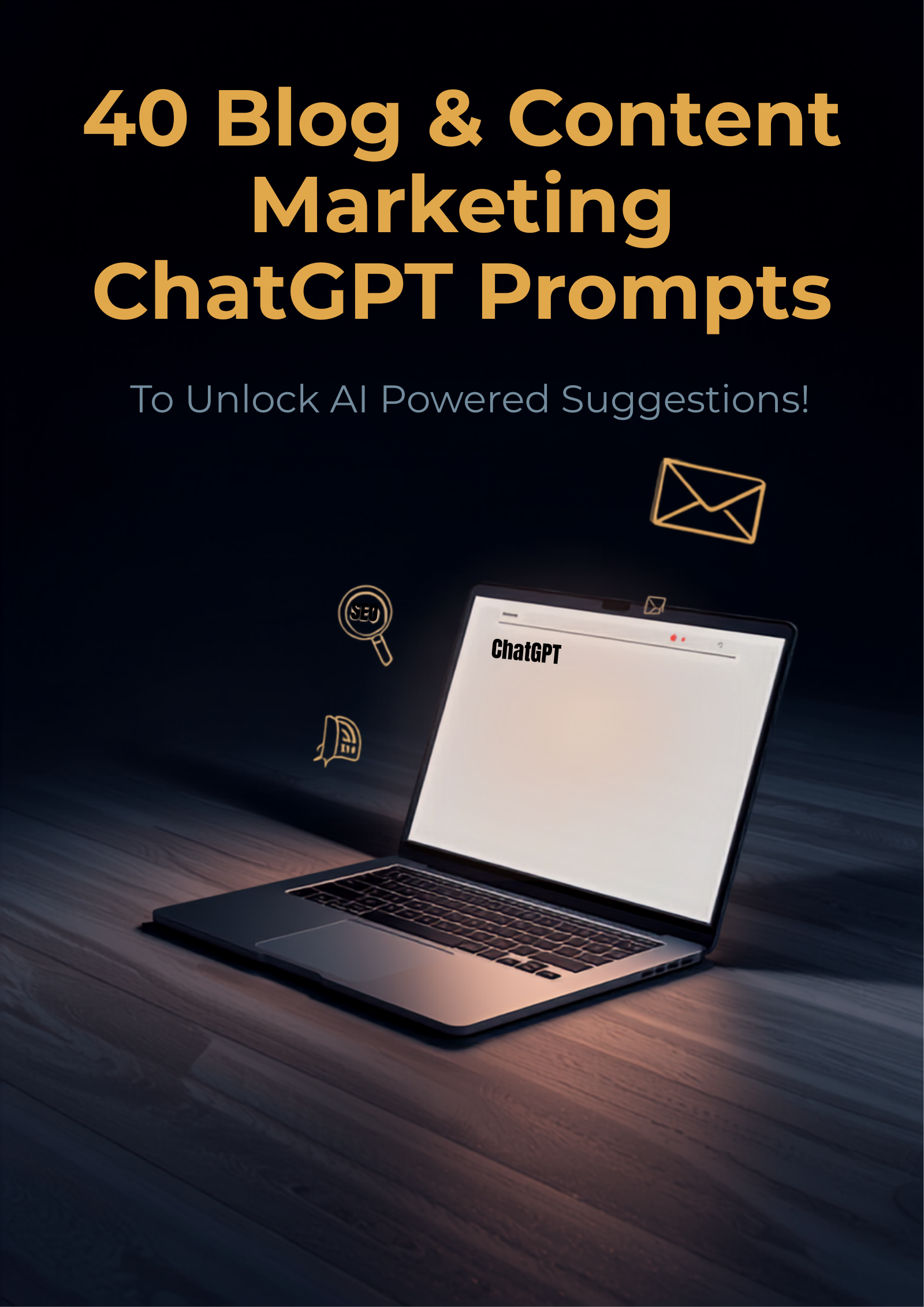 40 Blog & Content Marketing ChatGPT Prompts — cover image
