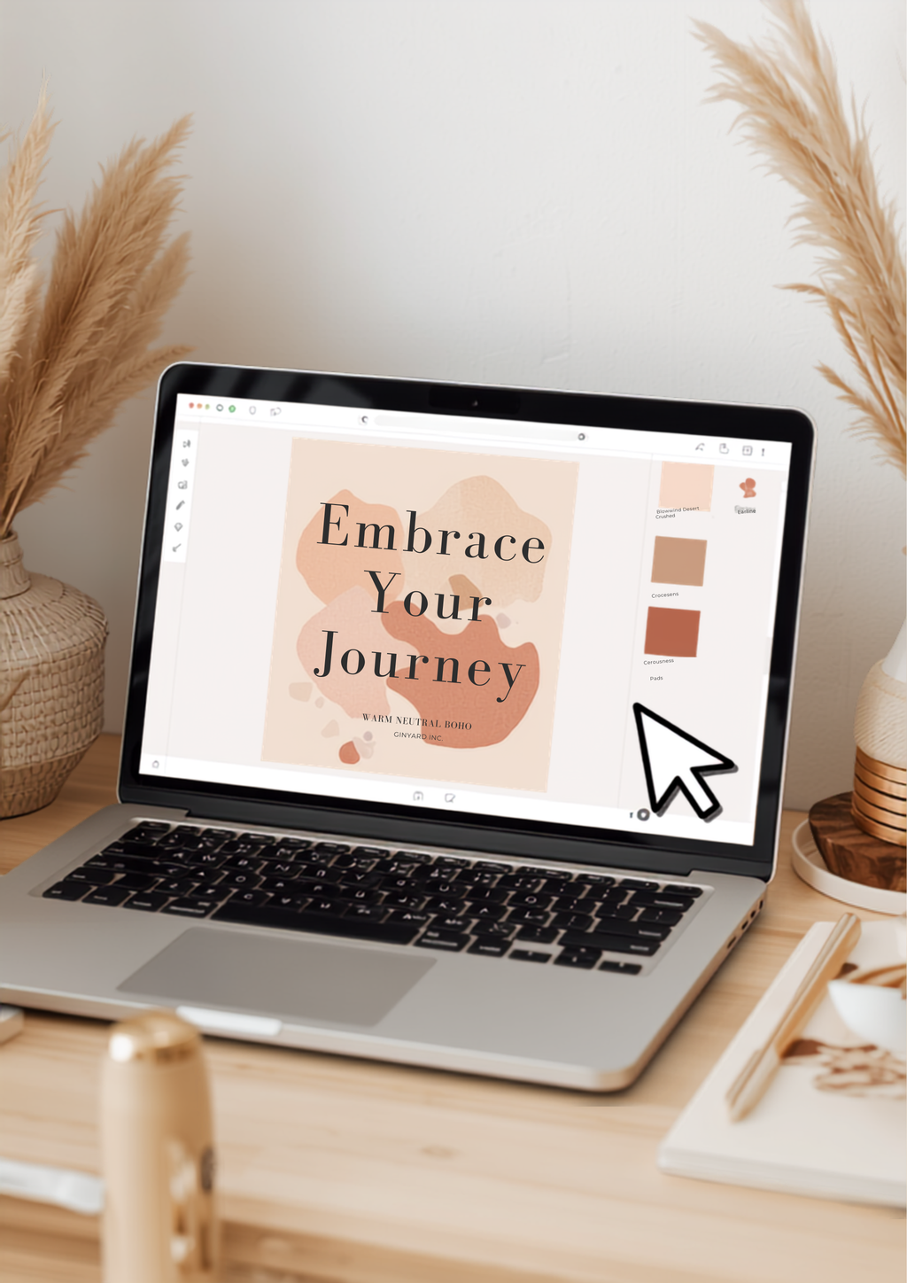 Warm Neutral Boho Instagram Kit — 1-click customization demo