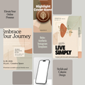Warm Neutral Boho Instagram Kit — main preview