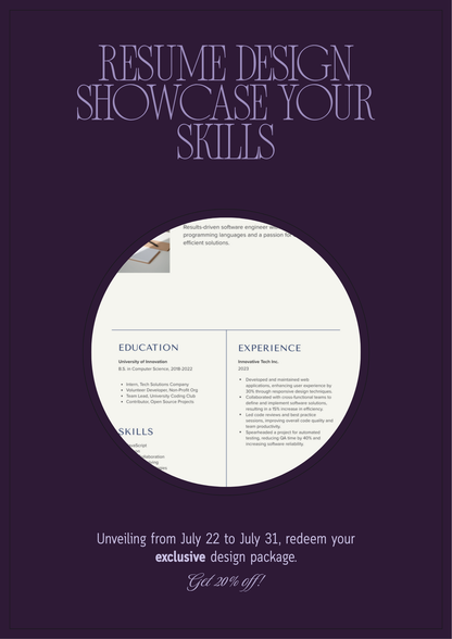 ATS Friendly Resume Template preview