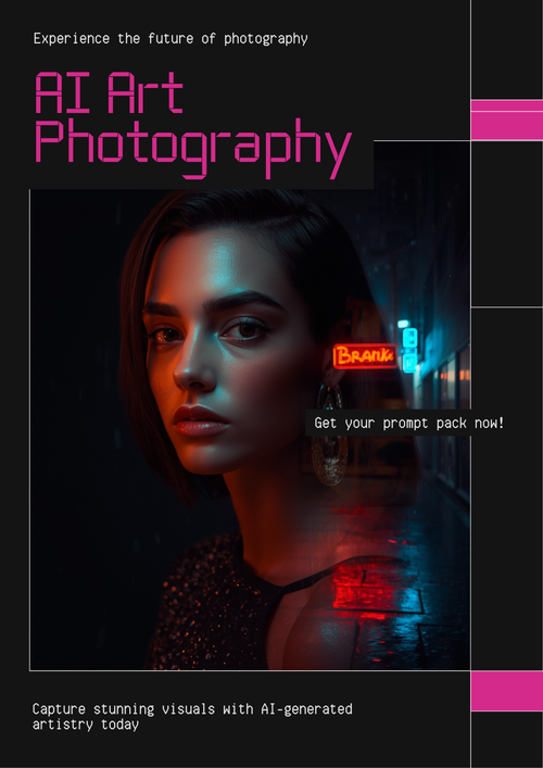 50 Cinematic Portrait & Photography AI Art Prompts — cover sample art