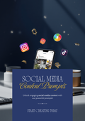 50 Social Media Content ChatGPT Prompts — cover image