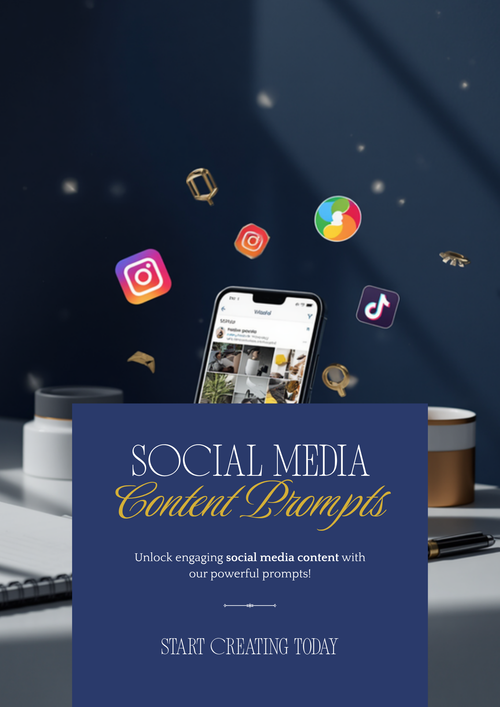 50 Social Media Content ChatGPT Prompts — cover image