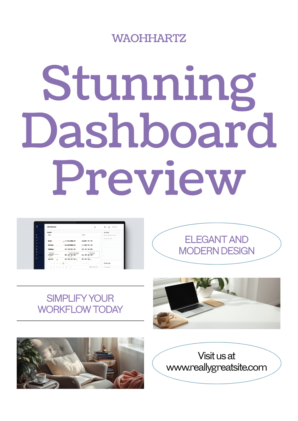 Notion Life Planner Template sample preview