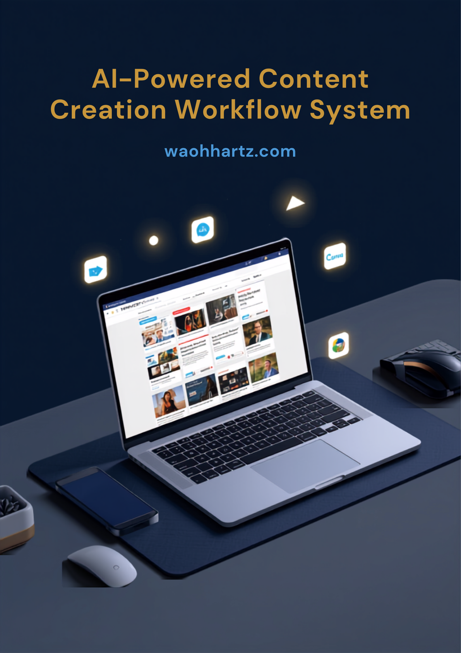 AI-Powered Content Creation Workflow System — cover image