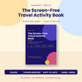 The Screen-Free Travel Activity Book | 40 Printable Pages for Kids Ages 4-8 | Instant Download PDF