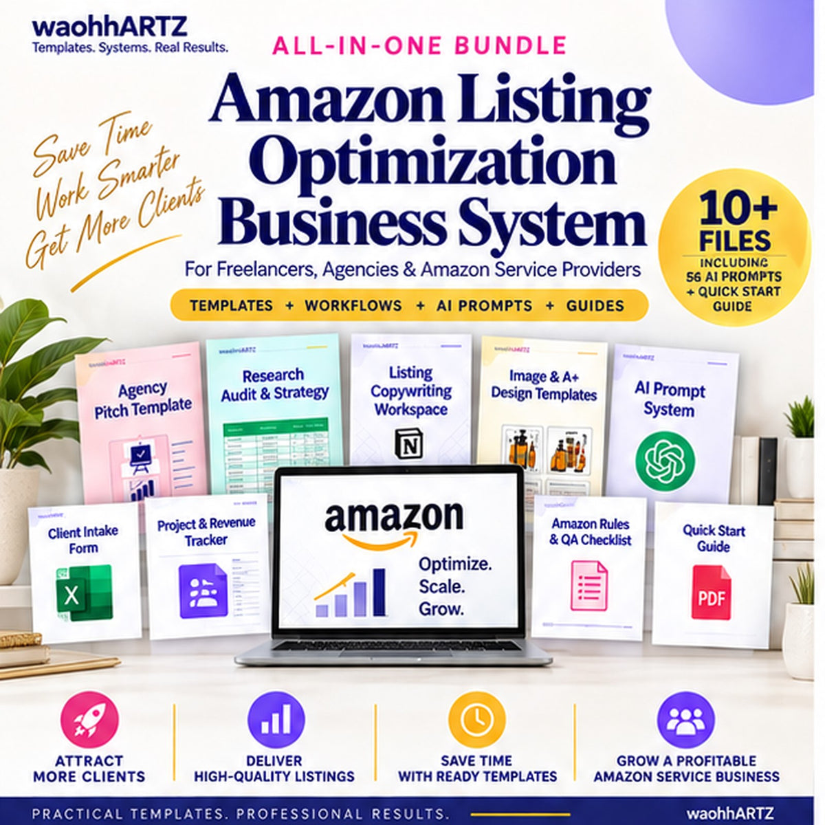 Amazon Listing Optimization Business System for Freelancers & Agencies