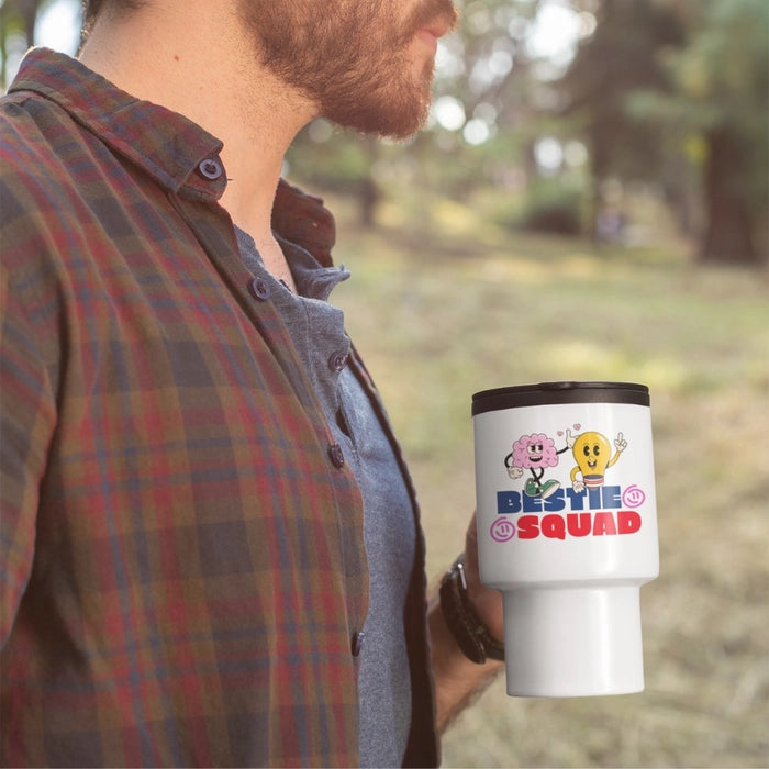 "Bestie Squad" Friendship Special Insulated Tumbler Travel Mug