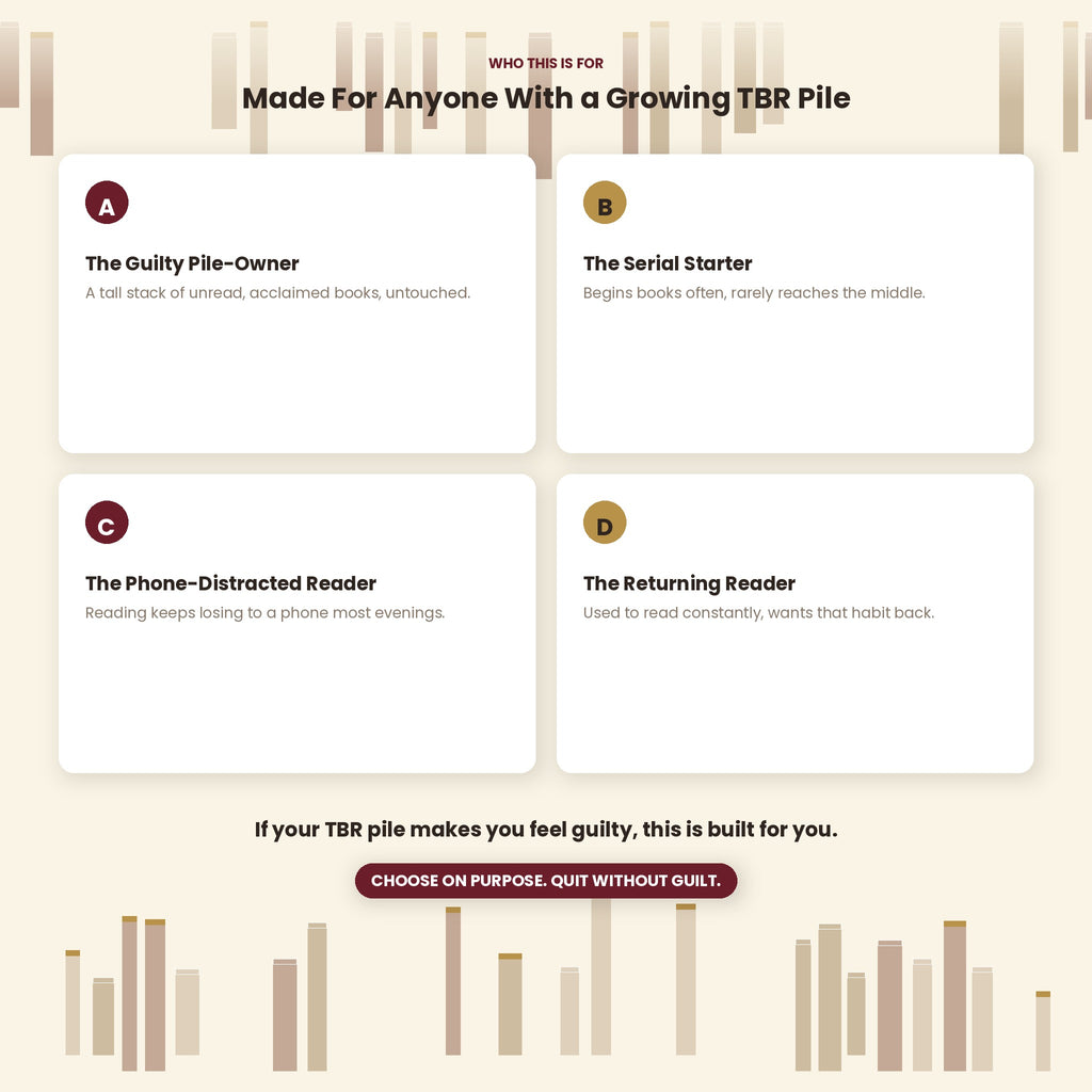 How to Actually Finish the Books You Start | 5-Stage System with 7 Printable Worksheets | Instant Download PDF
