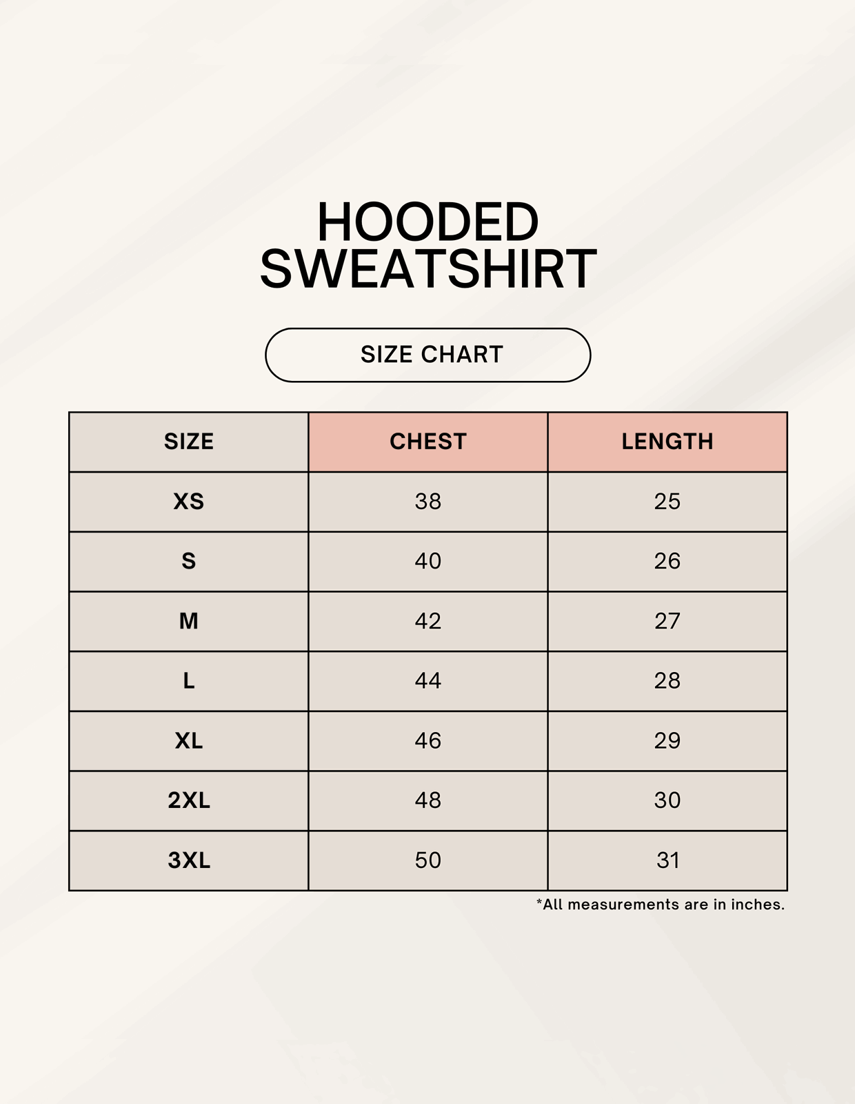 Color_Size Chart