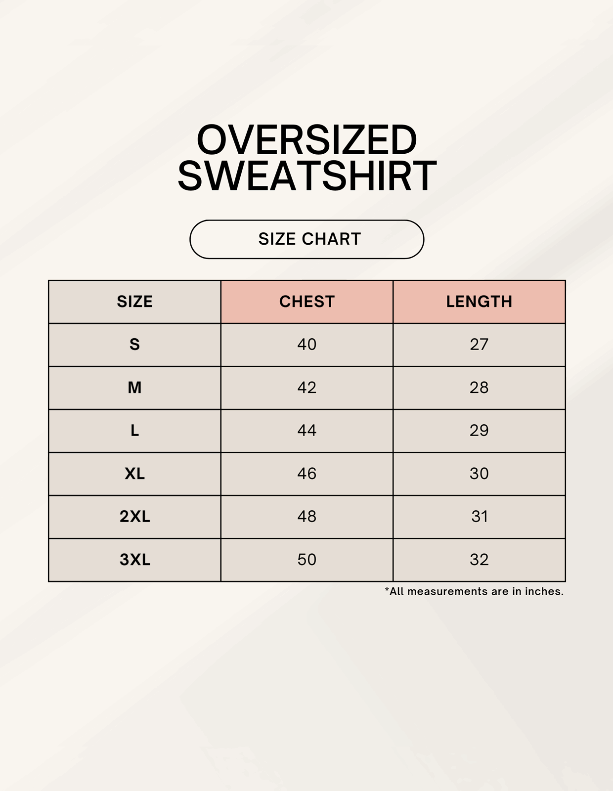 Color_Size Chart