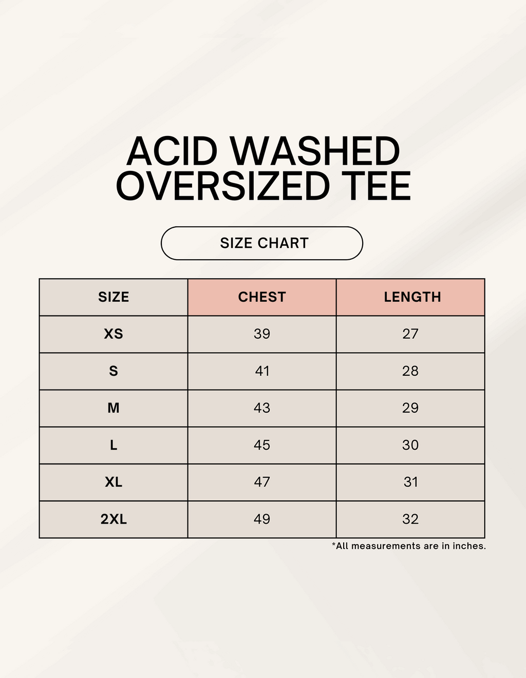 Color_Size Chart