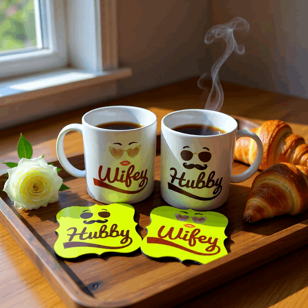 Wifey and Hubby Gift Set