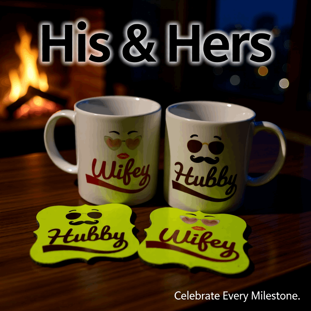 Wifey and Hubby Gift Set