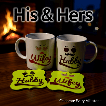 Wifey and Hubby Gift Set
