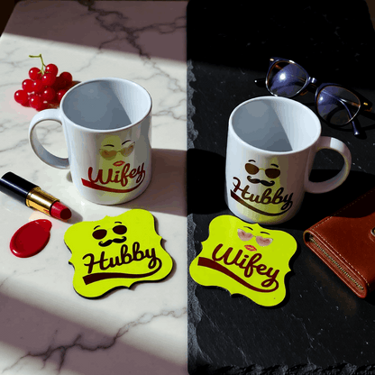 Wifey and Hubby Gift Set