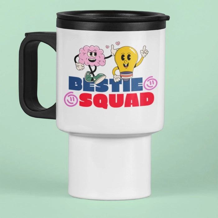 "Bestie Squad" Friendship Special Insulated Tumbler Travel Mug