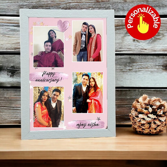 Personalized Anniversary Photo Frame