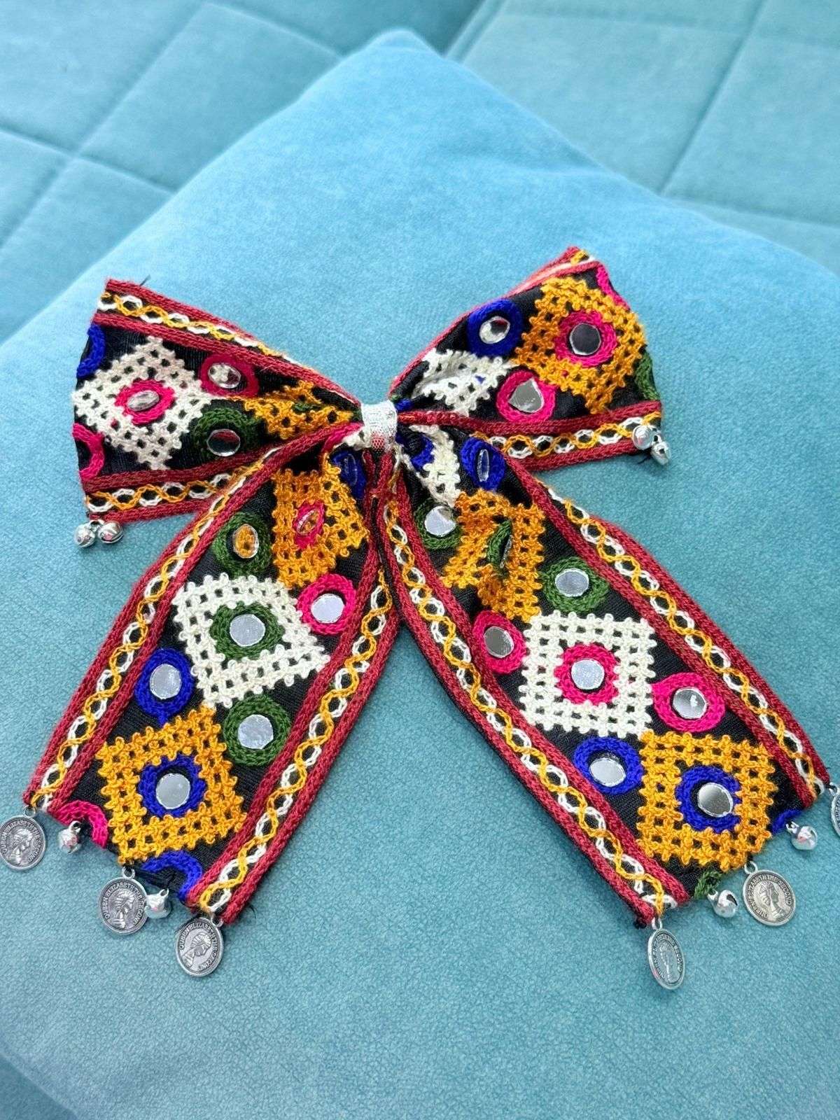 Navratri Bow hair Accessories (Pack of 2)