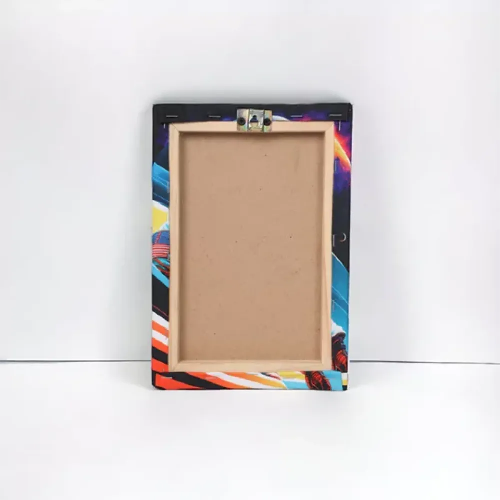 Serene Buddha Wall Art - White / 20X30 In - Frame