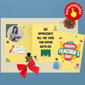 Custom Happy Teacher Day Card