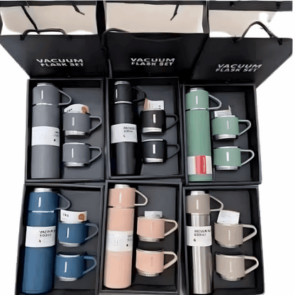 Premium Vacuum Flask Set