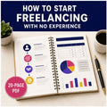 How to Start Freelancing With No Experience | 5-Stage System + Sample Proposal | Instant Download PDF