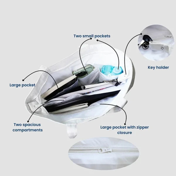 My Mom Large Tote Bag