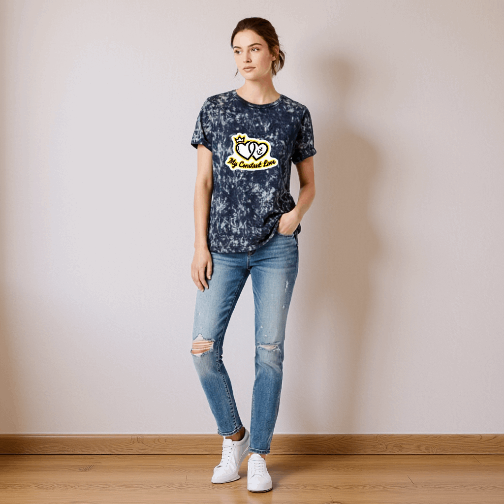 My Constant Love Unisex Acid Washed Oversized Tee
