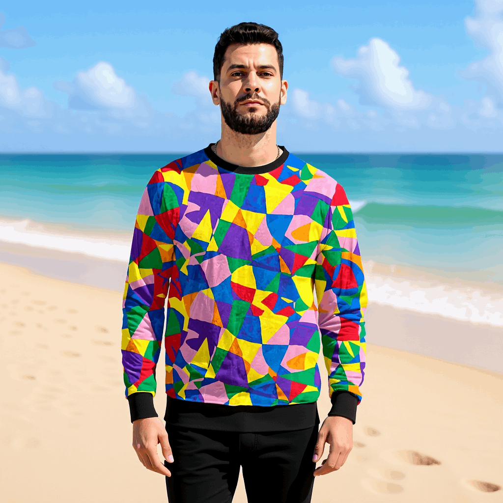 Abstract Design All Over Print Unisex Sweatshirt