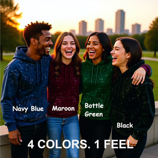 Unisex Acid Washed Hoodie