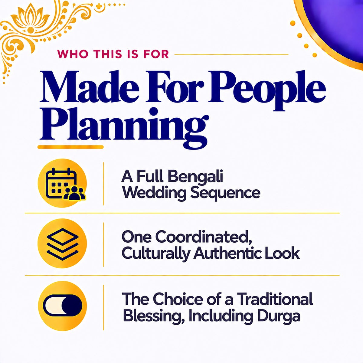 Bengali Wedding Background Prompt Bundle | 30 Prompts, 8 Occasions | Instant Download PDF