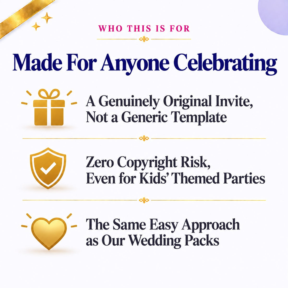 Birthday &amp; Milestone Party AI Invite Prompt Pack | Kids, Milestones, Baby Showers &amp; More | Instant Download PDF