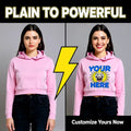 Personalized Crop Hoodie
