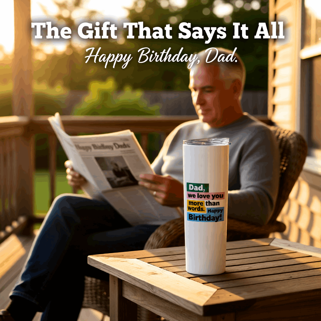 Love You Dad Tumbler