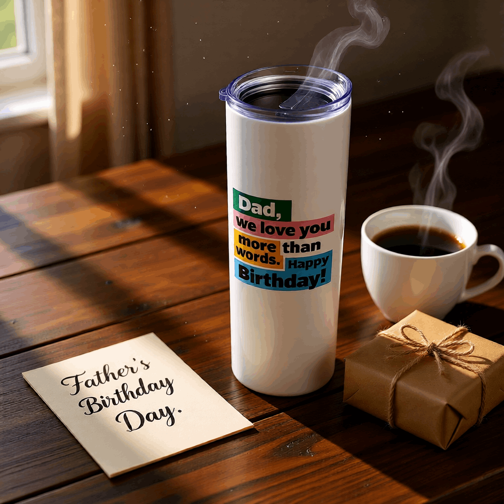 Love You Dad Tumbler