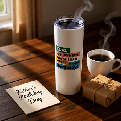 Love You Dad Tumbler