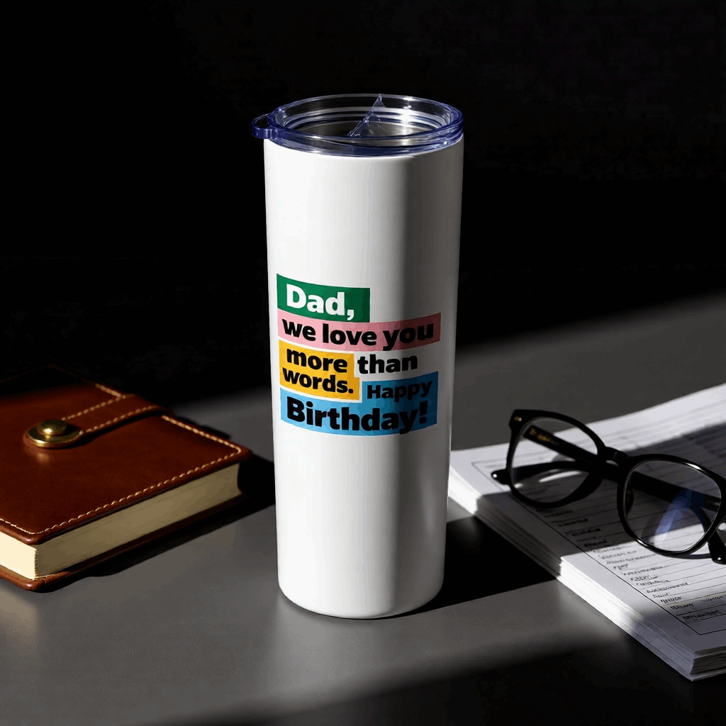 Love You Dad Tumbler