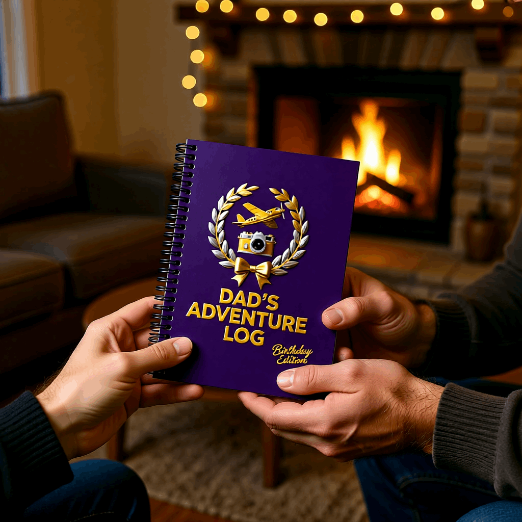 Dad’s Adventure Log Notebook